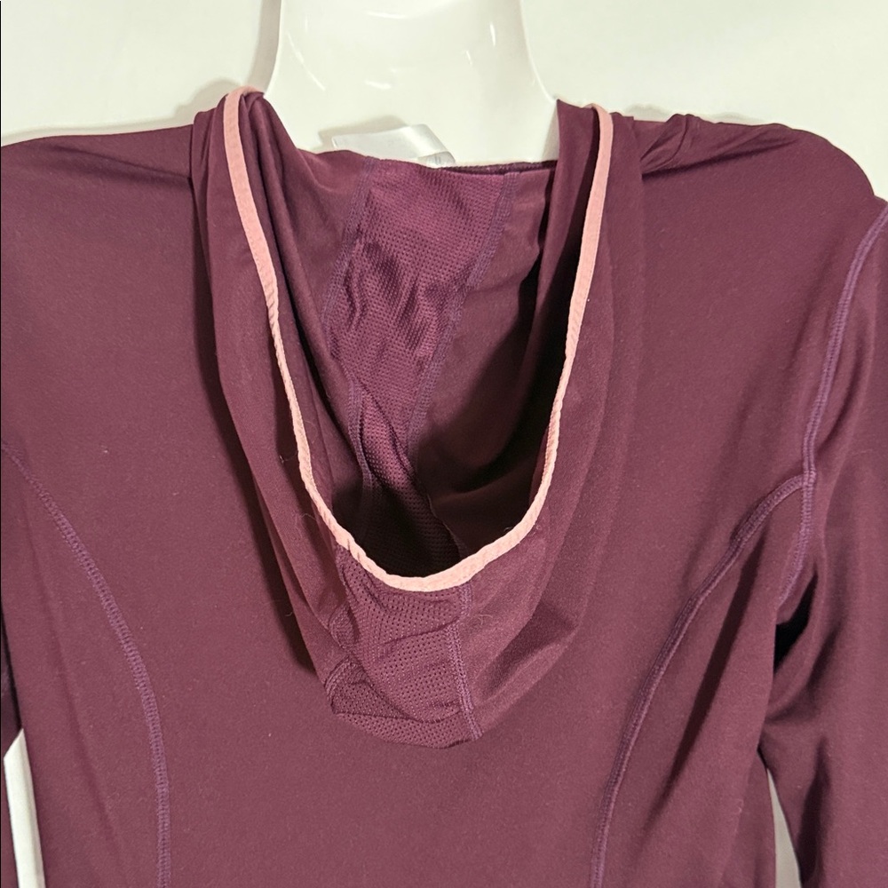 Fabletics Maroon Pullover Hoodie - image 5